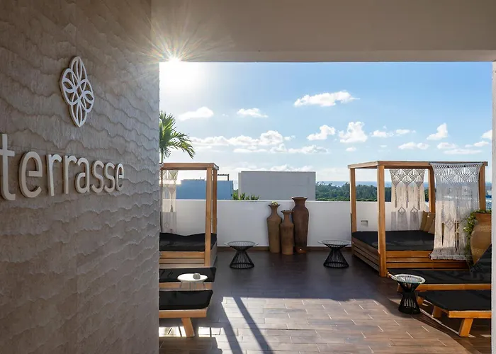Terrasse Hotel Playa Del Carmen